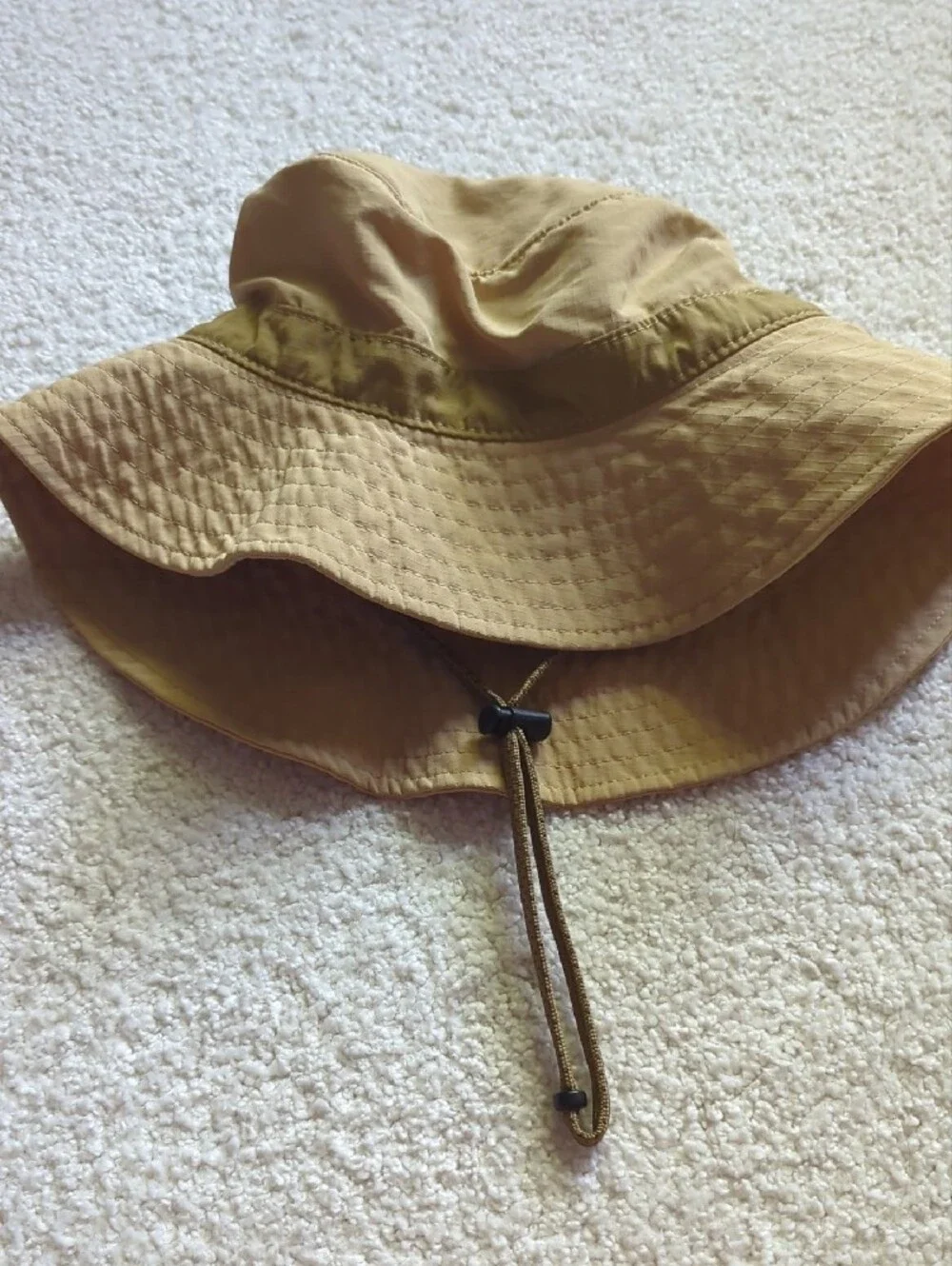 3 For $30. REI Tan Kids' Bucket Hat with Chin Cord